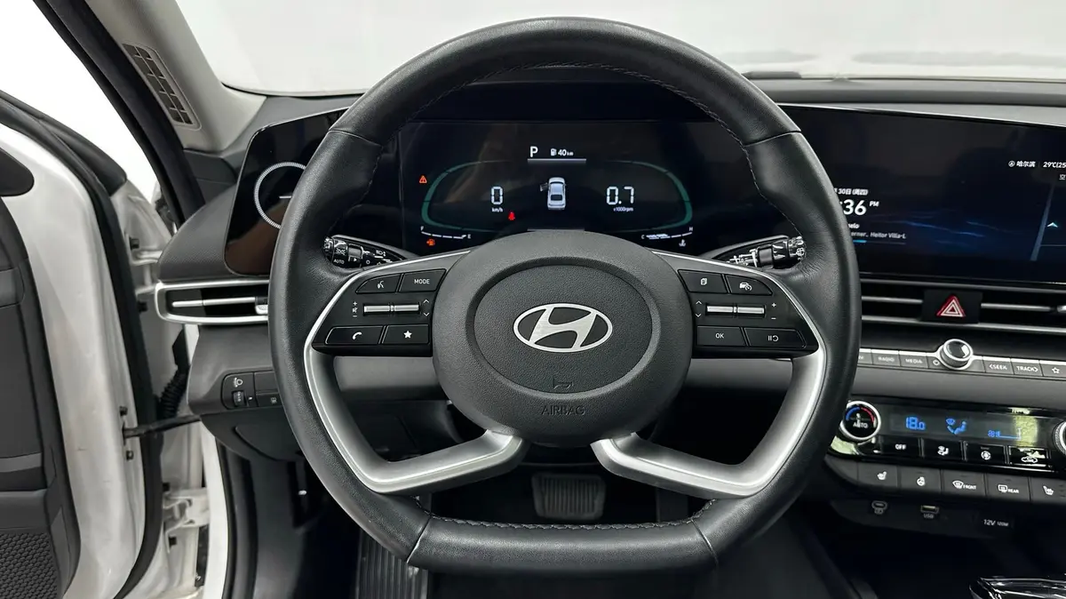 Hyundai Elantra, 2023 модельного года, 1.5L CVT GLX, комплектация «Элитная»